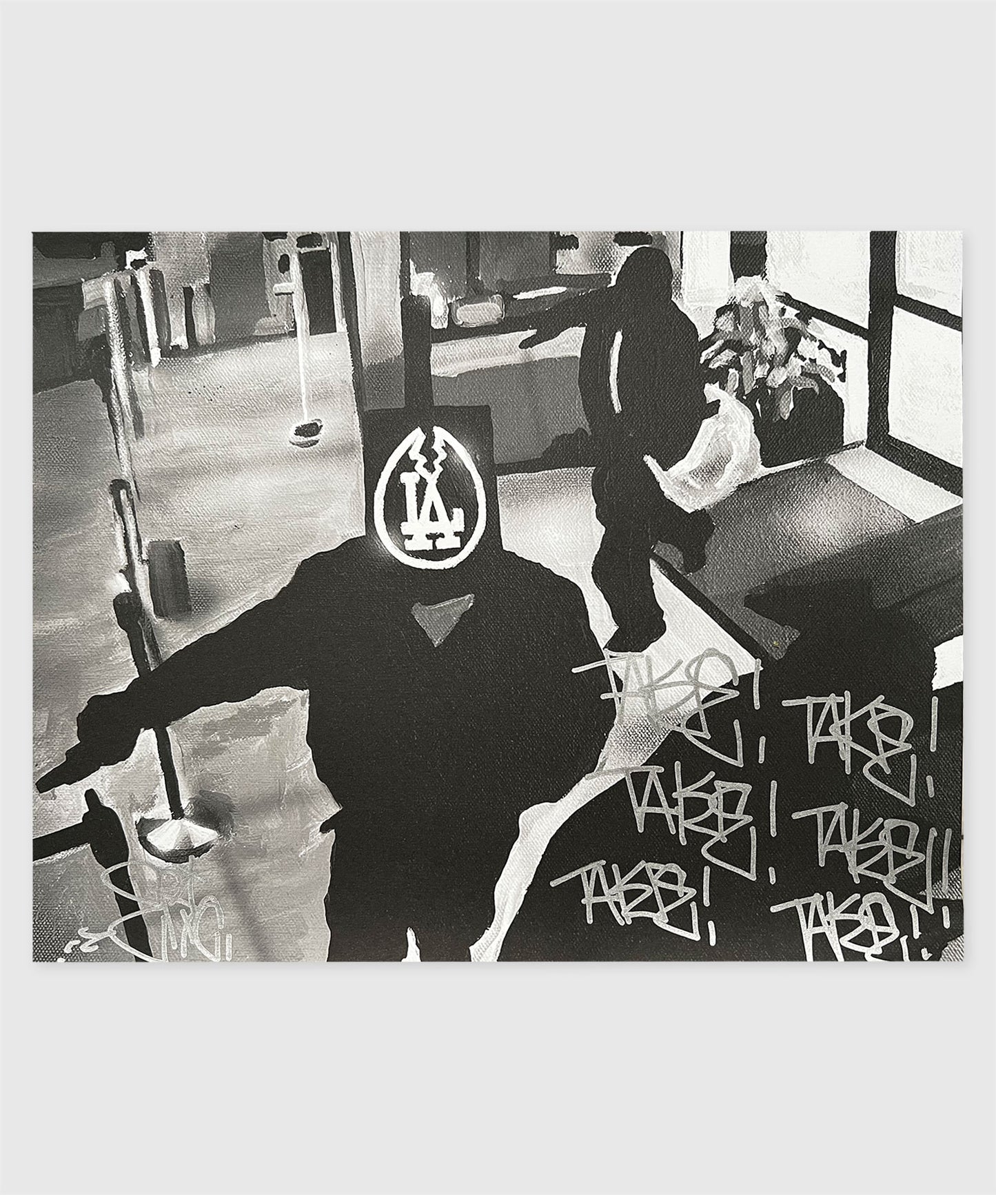 EGG ROBBERY ART PRINT - SIGNED